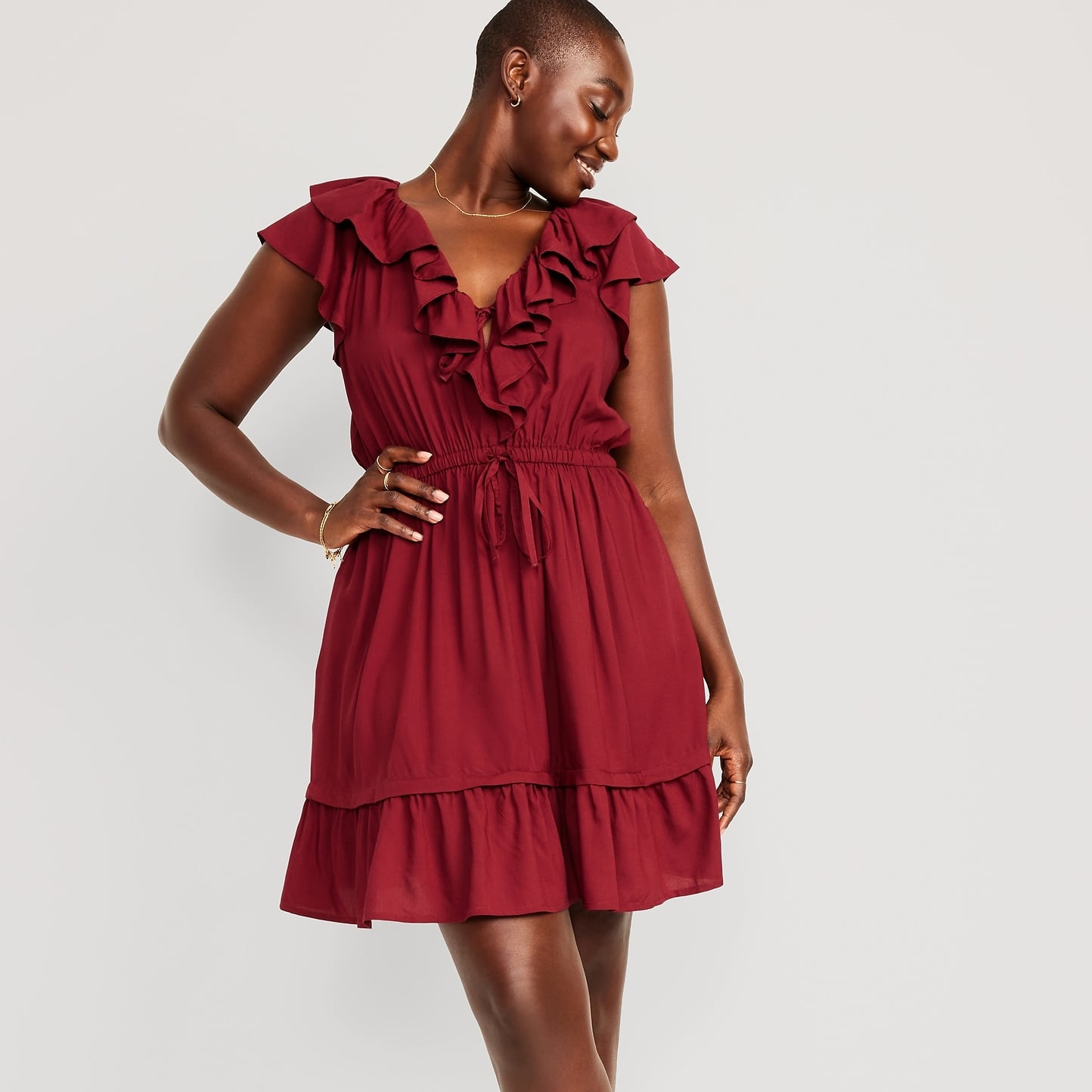 Fall Winter Wedding Guest Dresses from Old Navy POPSUGAR