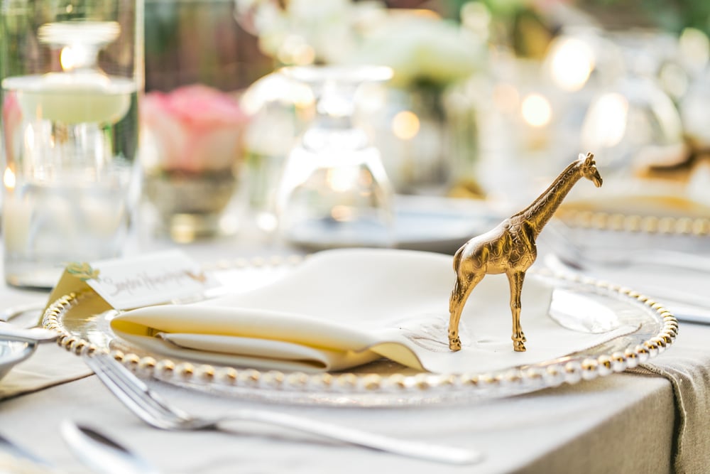 Gold Painted Animals 48 Creative Fun And Personalized Wedding