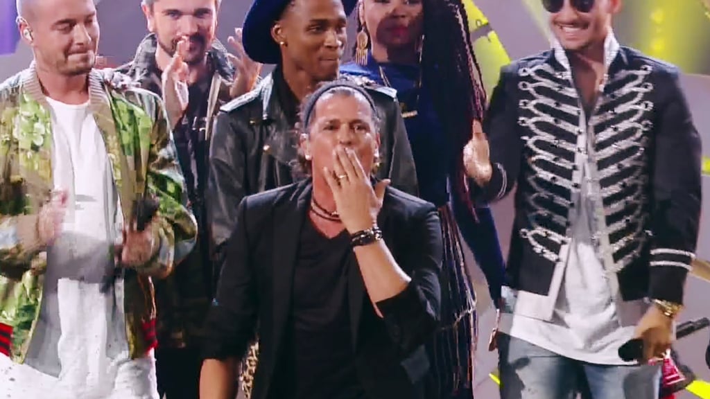 Carlos Vives Singing a Medley of His Biggest Hits