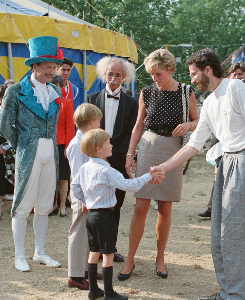 Princess Diana's Similar Polka-Dot Outfits