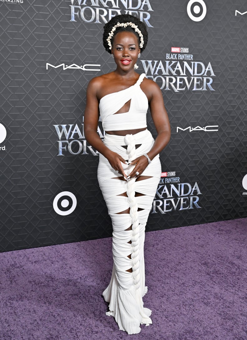Lupita Nyong'o at the "Black Panther: Wakanda Forever" World Premiere