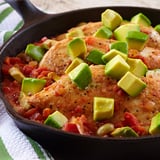 Chicken With Avocado, Tomatoes, and Olives Recipe