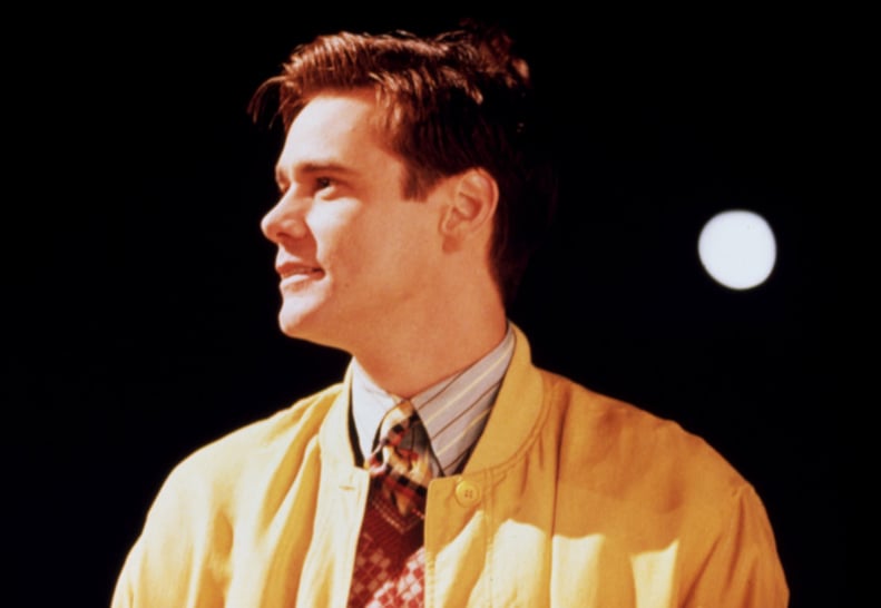 The suit jacket plaid of Truman Burbank (Jim Carrey) in the movie The Truman  Show