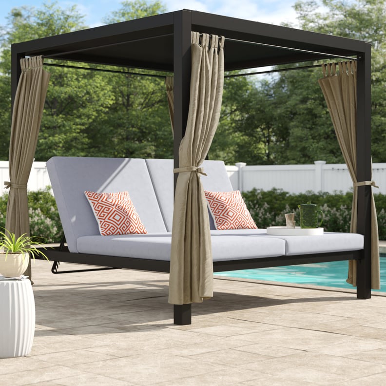 Something With Shade: Aaron Outdoor Patio Daybed With Cushions