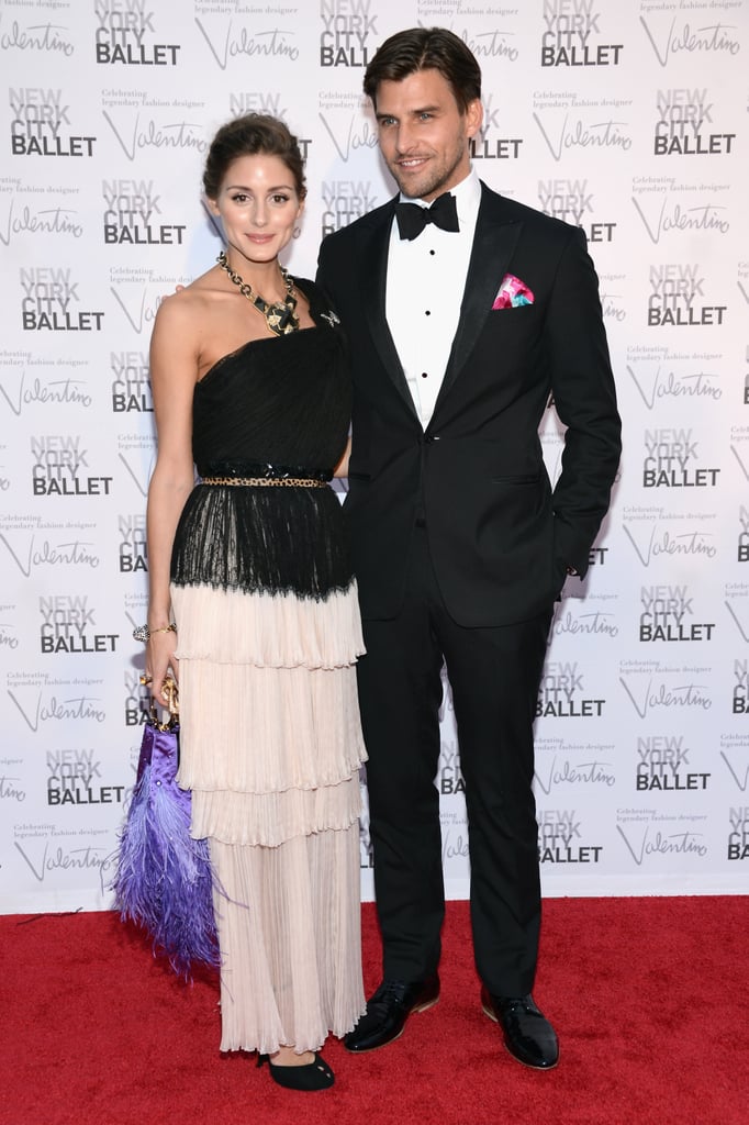 The couple looked like a scene from the stage at the New York City Ballet Fall Gala in 2012.