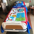 This Dad Turned Simple Bed Sheets Into Board Games to Help Entertain Hospitalized Kids
