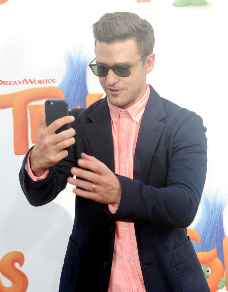 Justin Timberlake at Trolls Premiere in LA October 2016