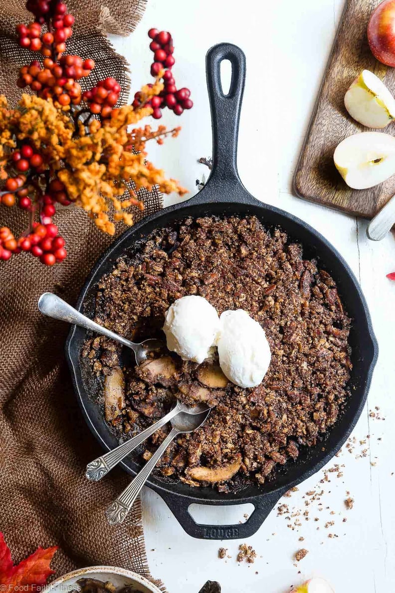 Paleo Vegan Apple Crisp With Coconut Flour