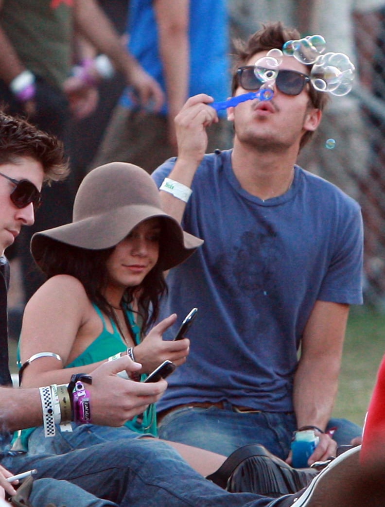 Vanessa Hudgens and Zac Efron in 2010