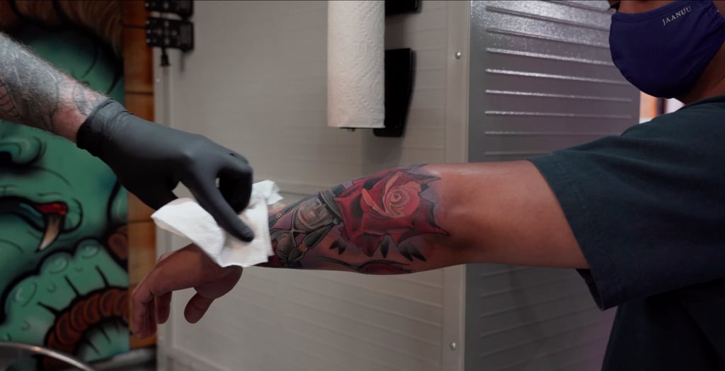 How your tattoo might be slowly poisoning you and it8217s not the ink