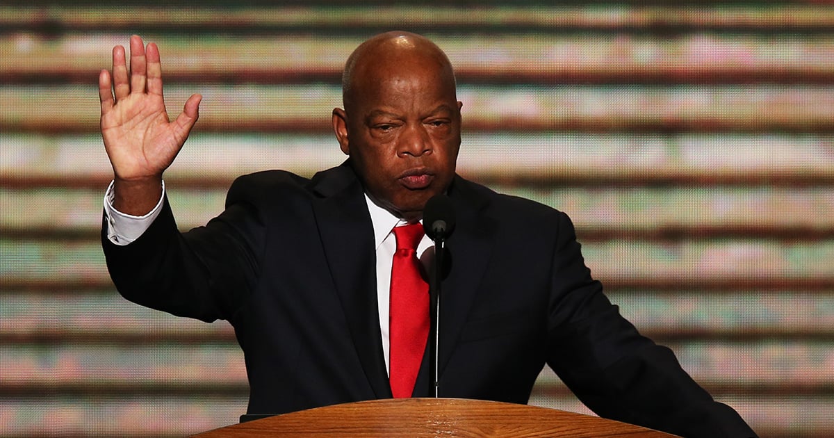 Rep. John Lewis Dead POPSUGAR News