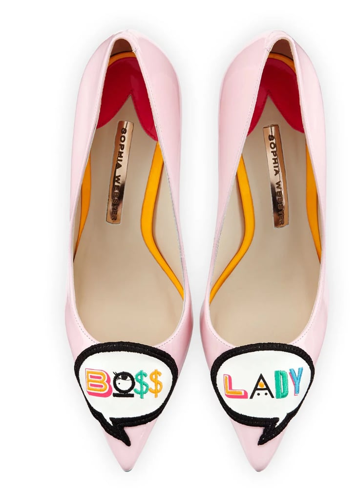 Sophia Webster Boss Lady Patent Leather Pump ($495)