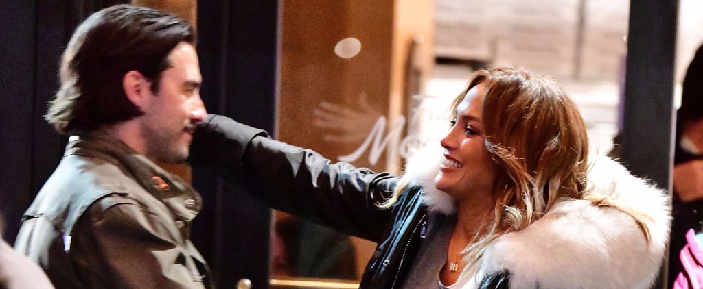 Jennifer Lopez and Milo Ventimiglia Couple Up on the Second Act Set