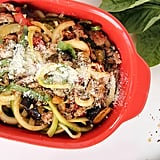 Spicy Eggplant and Courgette Noodles