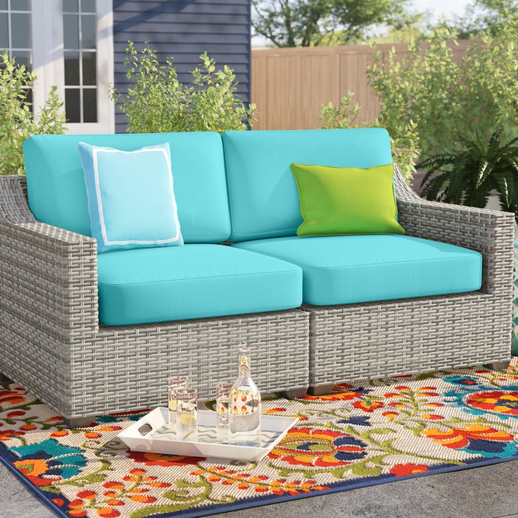 Sol 72 Outdoor Falmouth Loveseat with Cushions