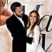 J Lo Wears White Lace Bridal Dress at "Marry Me" Premiere