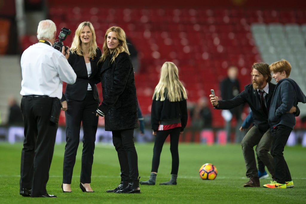 Julia Roberts's Kids Playing Soccer in England November 2016