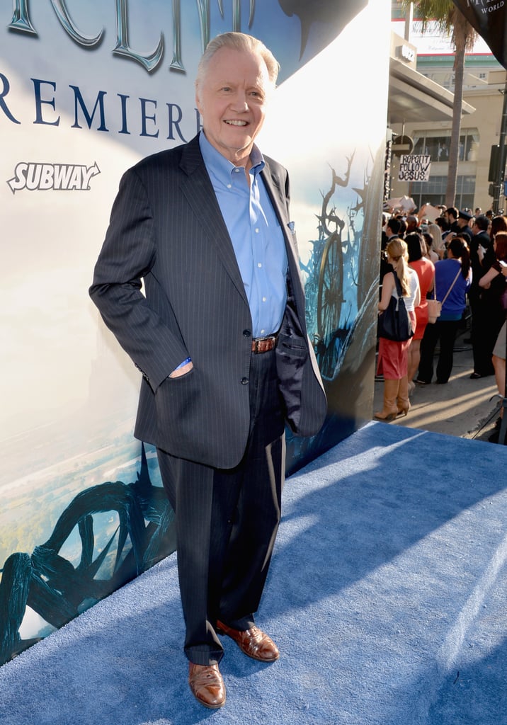 Angelina's father Jon Voight walked the carpet.