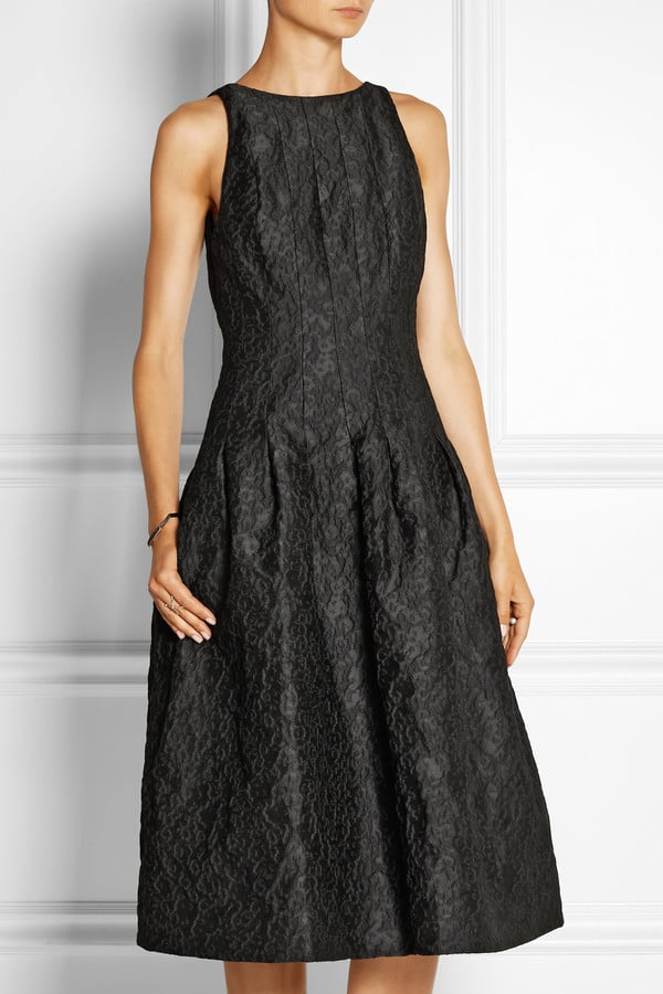 Halston Heritage Jacquard Midi Dress ($595)