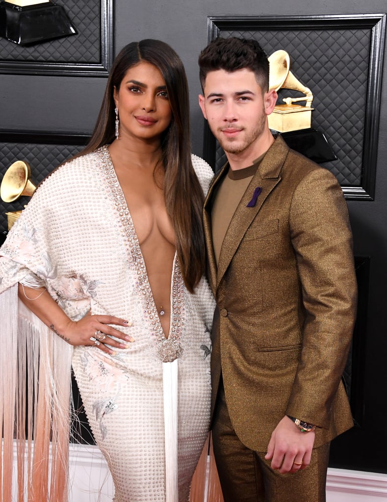 Priyanka Chopra At The 2020 Grammys Sexiest Grammys Dresses 2020 Popsugar Fashion Photo 2