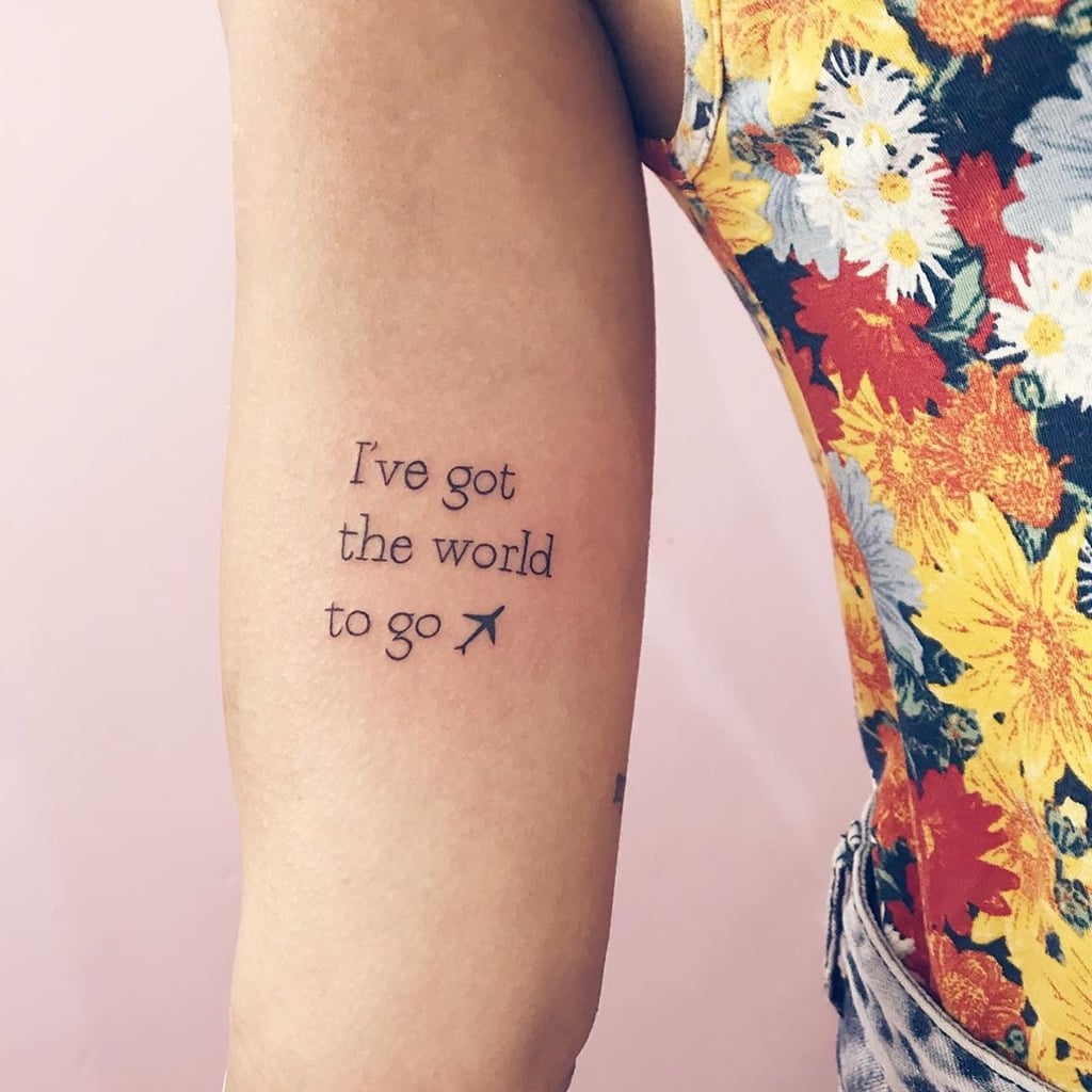 Inspirational Tattoos Popsugar Smart Living