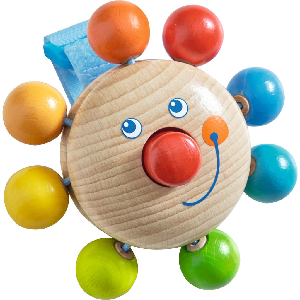 Clown Buggy Play Figure Wooden Rattle