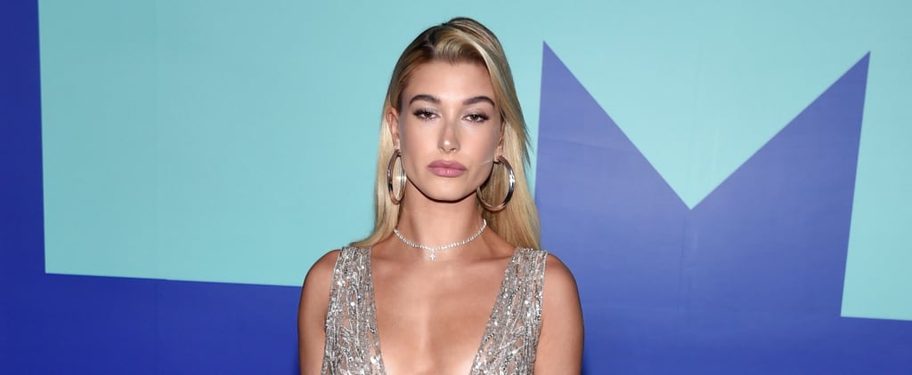 Hailey Baldwin's Zuhair Murad Jumpsuit at VMAs 2017
