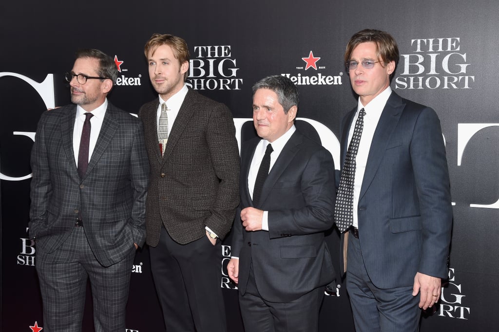 Brad Pitt and Ryan Gosling at The Big Short NY Premiere