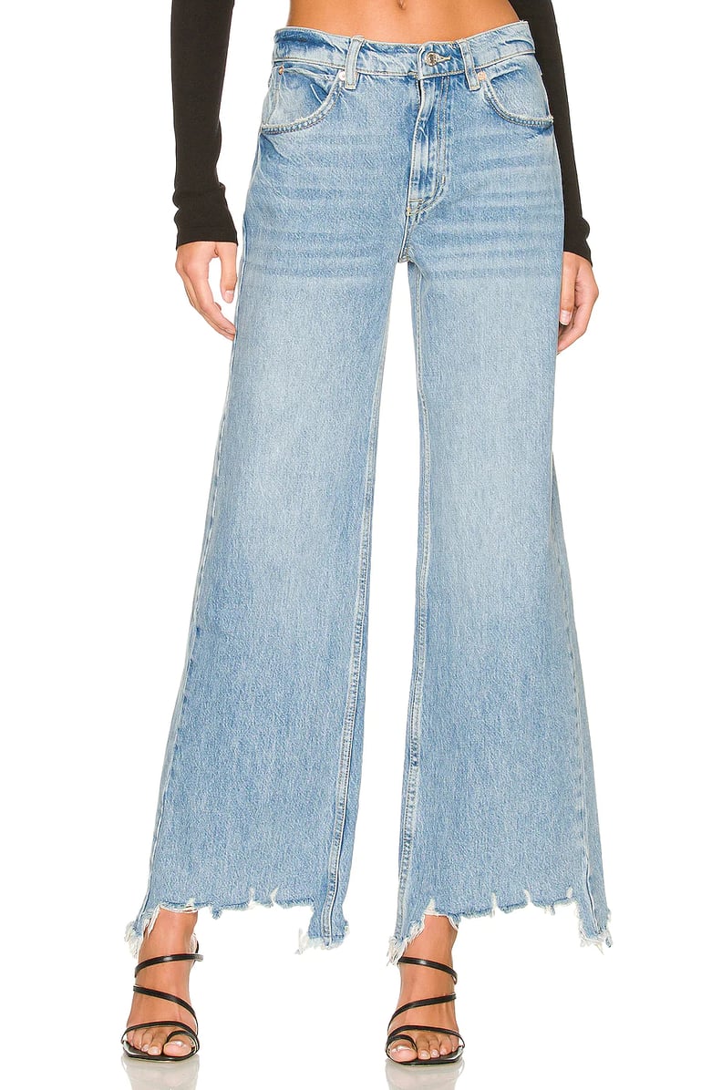 Extra-Wide-Leg Jeans: Free People x We The Free Straight Up Baggy Jeans