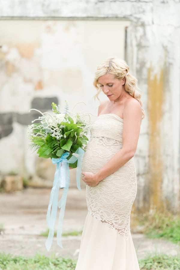 Pregnant Bride Maternity Style