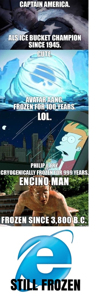 Sometimes, it even froze altogether!