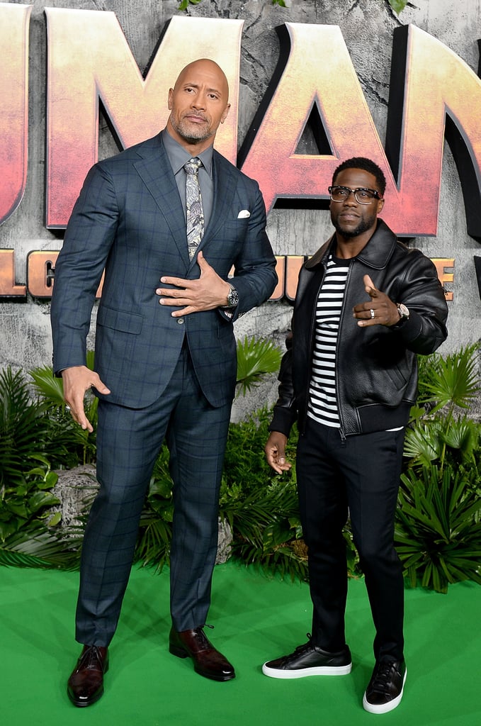 Dwayne Johnson on Jumanji Press Tour Pictures 2017