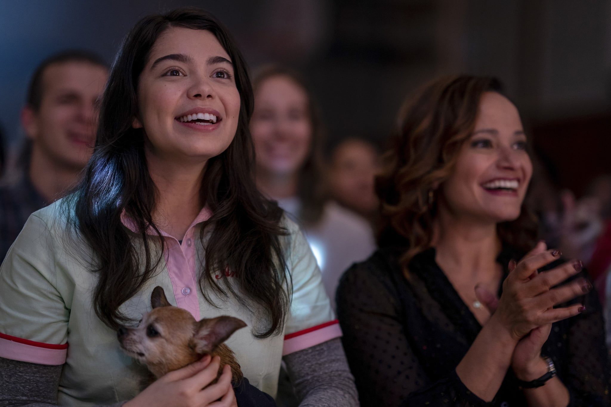 ALL TOGETHER NOW, from left: Aulii Cravalho, Judy Reyes, 2020. ph:  Allyson Riggs /  Netflix / Courtesy Everett Collection