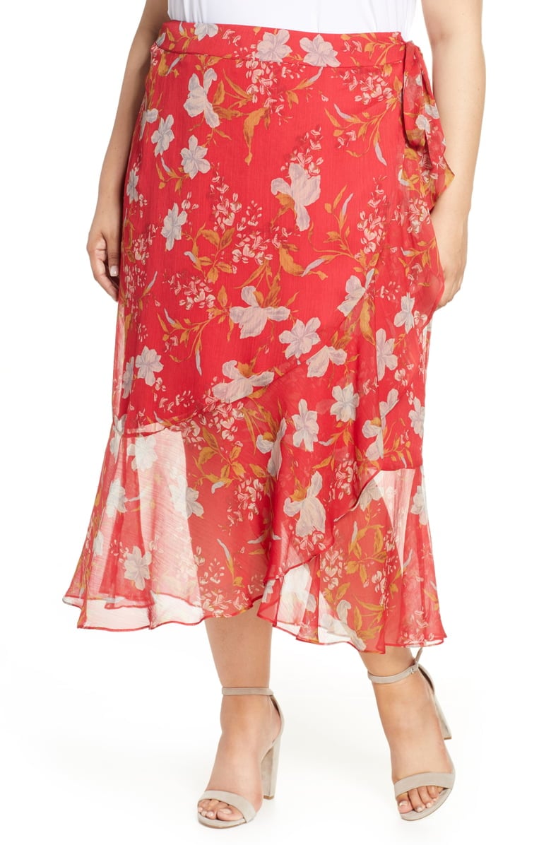 hyke PRINTED WRAP SKIRT 2022aw その他 スカート レディース お金が貯まる