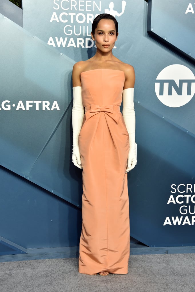 Zoë Kravitz's Oscar de la Renta Dress at the SAG Awards