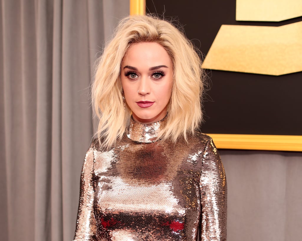 Katy Perry at the 2017 Grammys