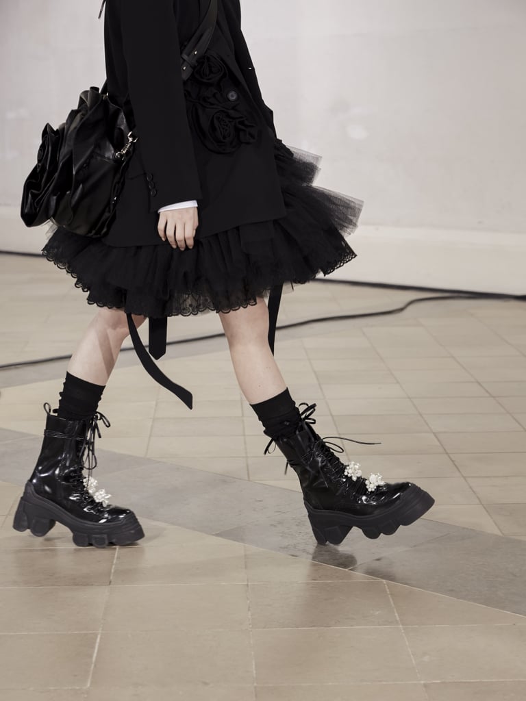 Simone Rocha Autumn 2021 Features Patchwork and Regencycore