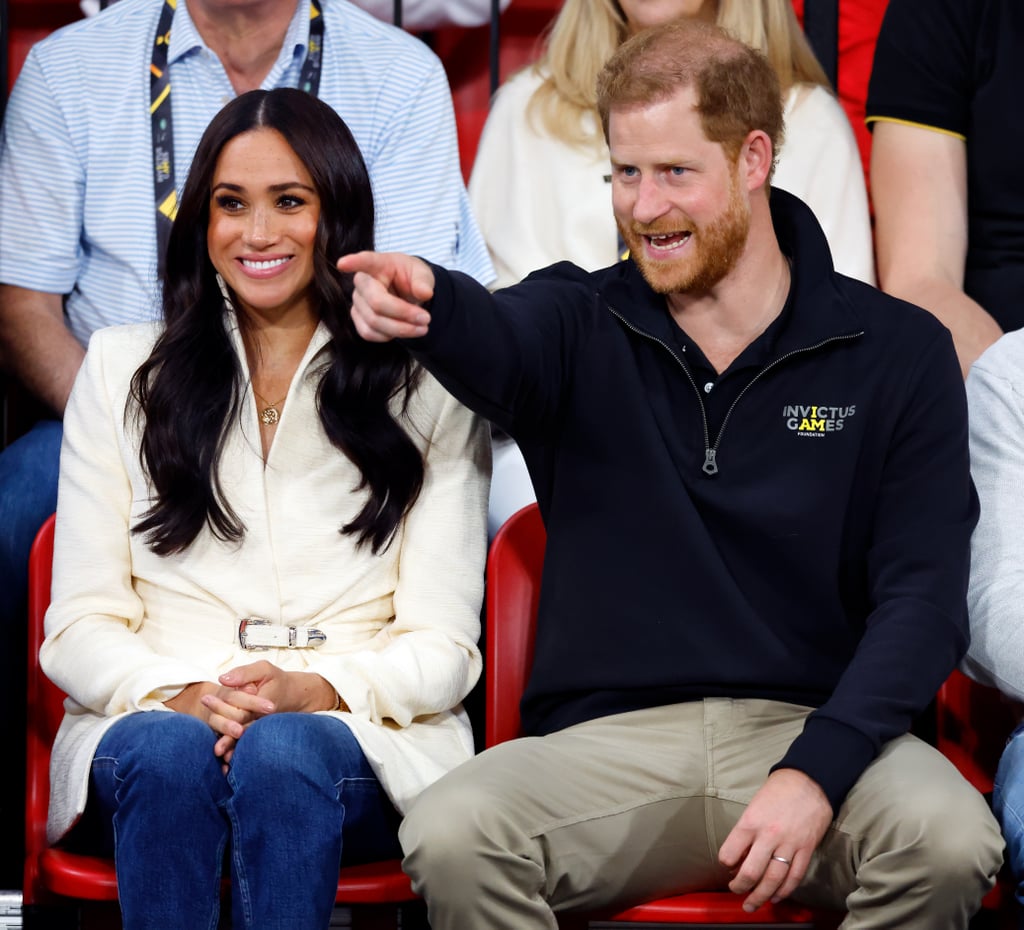 Meghan Markle and Prince Harry at the 2022 Invictus Games