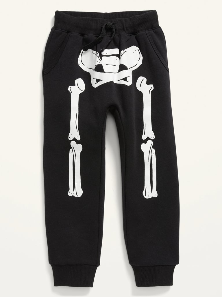 Old Navy Unisex Skeleton-Graphic U-Shaped Jogger Sweatpants For Toddler ...