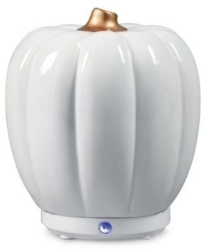 SpaRoom Pumpkin USB Ultrasonic Essential Oil Diffuser in White