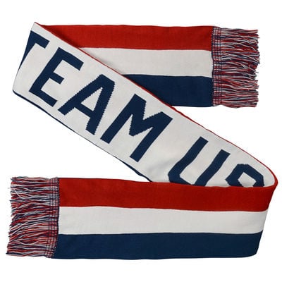 Red/White Team USA Jacquard Scarf