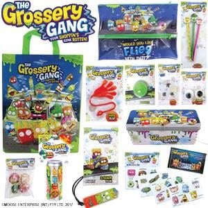 The Grossery Gang Showbag ($26)
Includes:
Temporary tattoos
Boogers
Flies The Grossery Gang Showbag ($26)
Includes:
Temporary tattoos
Boogers
Flies