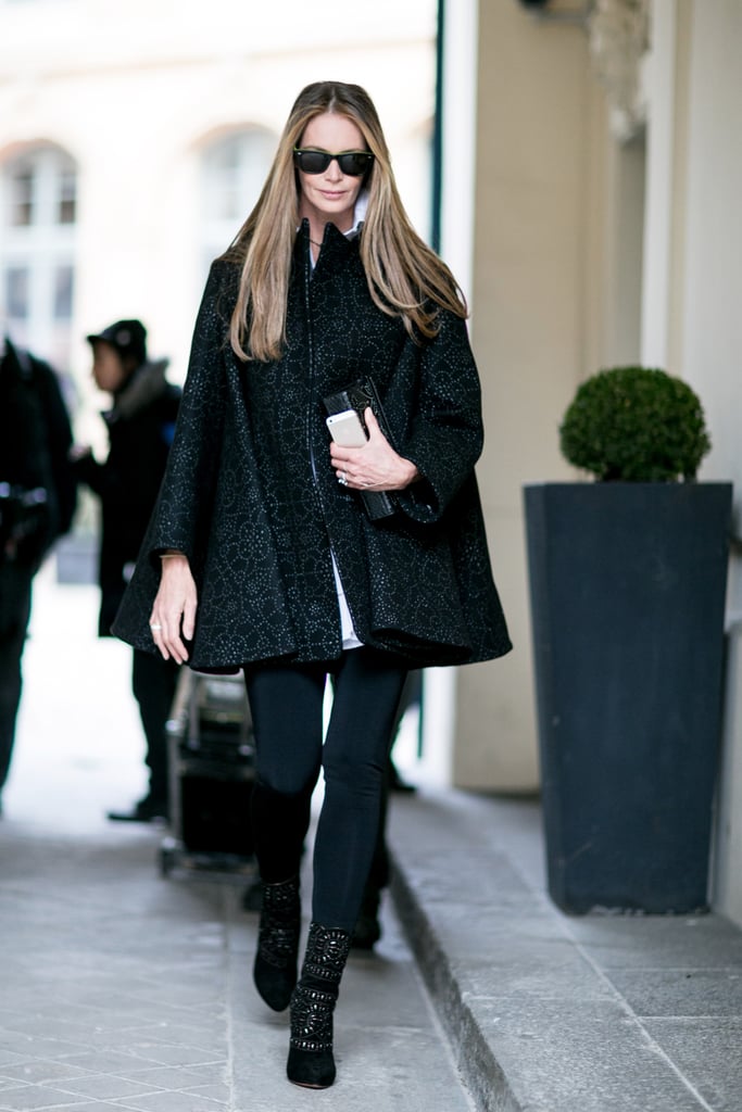 For Elle Macpherson, the sidewalk might as well have been a runway ...