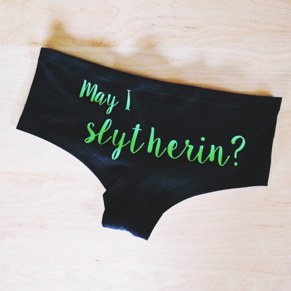 May I Slytherin? Undies