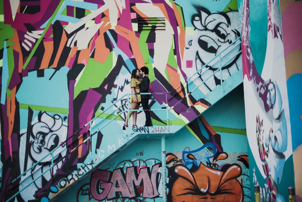 Engagement Photos at Wynwood Walls