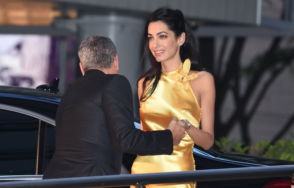 Amal and George Clooney at Tomorrowland Premiere in Tokyo