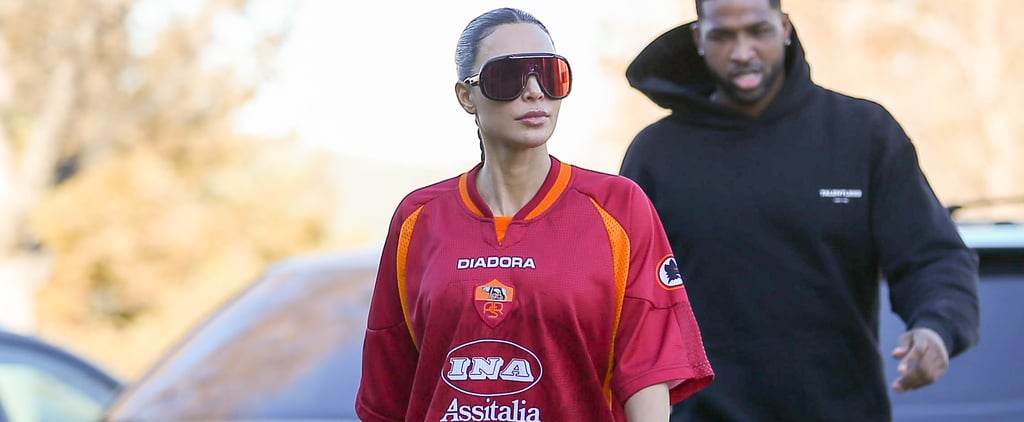 Kim Kardashian's Roma Shirt Football Jersey Spikes on Search