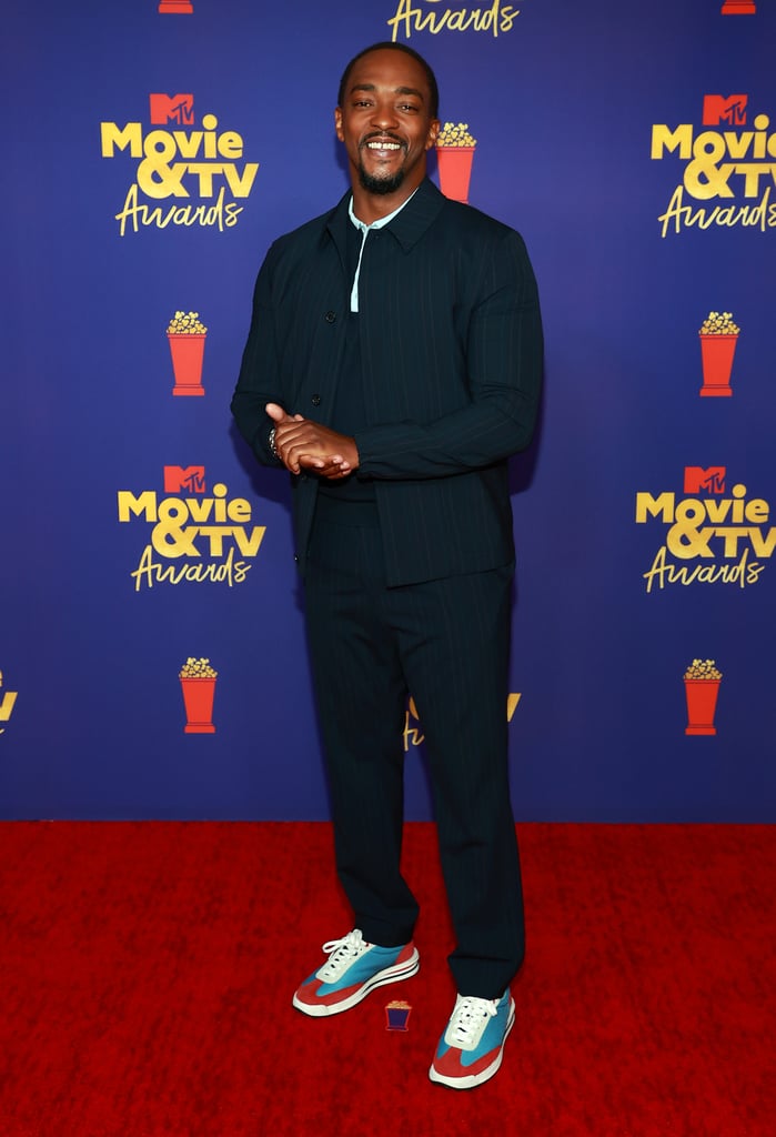 Anthony Mackie at the 2021 MTV Movie and TV Awards