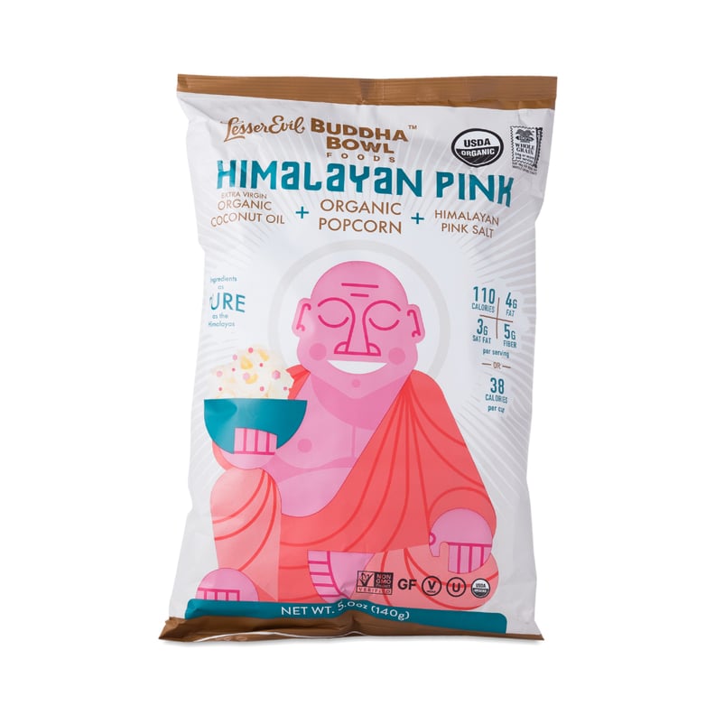LesserEvil Buddha Bowl Organic Himalayan Pink Salt Popcorn