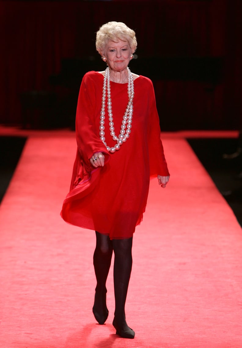 Elaine Stritch at the Fall 2006 Heart Truth Runway Show